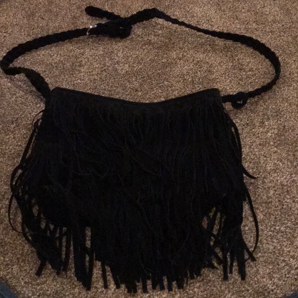 Fringe purse